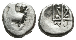 (Silver, 1.87g 10mm)

THRACE. Byzantion. Circa 387/6-340 BC. Hemidrachm