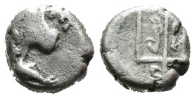 (Silver, 1.83g 11mm)

THRACE. Byzantion. Circa 387/6-340 BC. Hemidrachm
