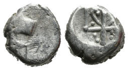 (Silver, 1.86g 11mm)

THRACE. Byzantion. Circa 387/6-340 BC. Hemidrachm