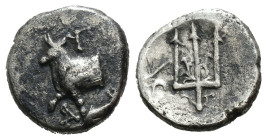 (Silver, 1.81g 12mm)

THRACE. Byzantion. Circa 387/6-340 BC. Hemidrachm