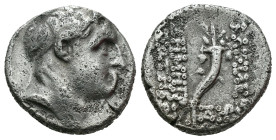 (Silver, 4.00g 16mm)
Kings of Syria, Demetrios I AR Drachm. Antioch SE 160 (= 153/2).