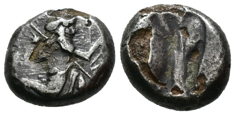 (Silver, 4.30g 13mm)

Darius I - Xerxes I 505-480 BC;