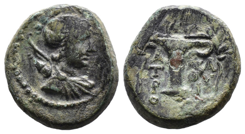 (Bronze, 3.63g 16mm)

Aeolis. Kyme . ΖΩΙΛΟΣ, magistrate circa 165-90 BC.