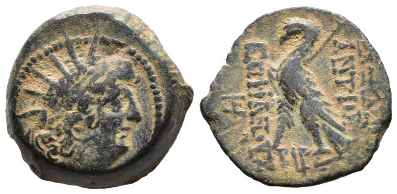 (Bronze, 7.45g 18mm)

Antiochos VIII. Epiphanes (121 - 96 v. Chr.).