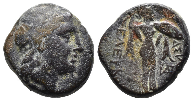 (Bronze, 6.74g 18mm)

Seleukid King of Syria. Antioch on the Orontes.

Seleu...