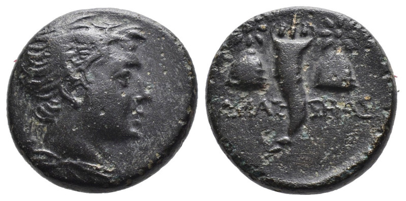 (Bronze, 4.16g 16mm)

Pontos. Amaseia circa 120-63 BC. Bronze Æ