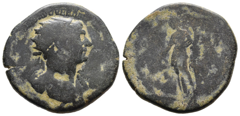 (Bronze, 11.40g 27mm)

Trajan Æ Sestertius