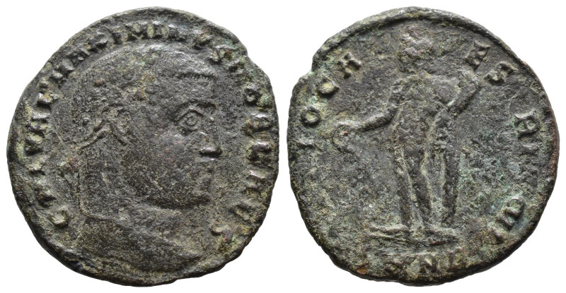 (Bronze, 5.11g 24mm)

Maximinus II Æ Nummus. Heraclea, AD 312.