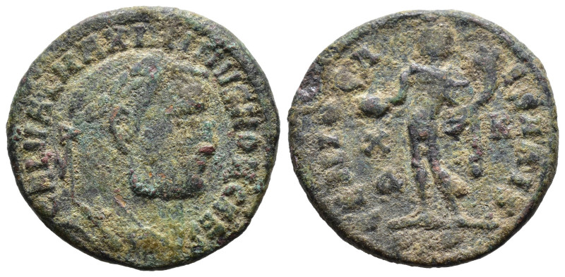 (Bronze, 6.13g 23mm)

Maximinus II Æ Nummus. Heraclea, AD 312.