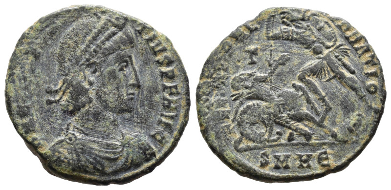 (Bronze, 5.21g 23mm)

Constantius II Æ Follis. AD 355-361.