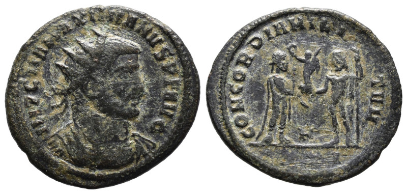 (Bronze, 3.14g 20mm)

Maximianus Herculius nummus(286-305 AE).