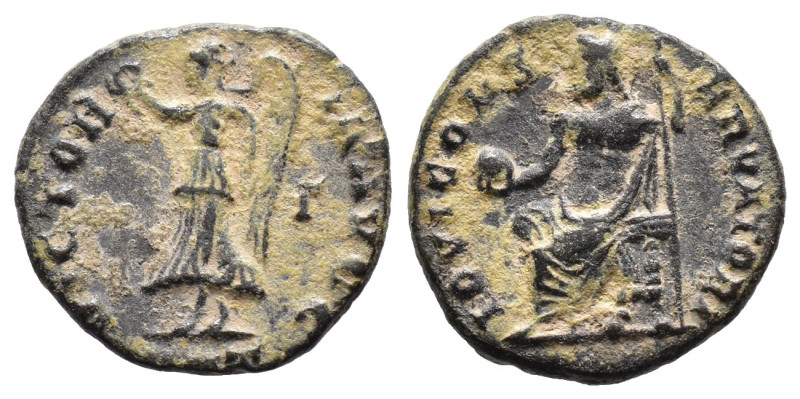 (Bronze, 1.54g 14mm)

Maximinus II (AD 308-313). AE quarter nummus,