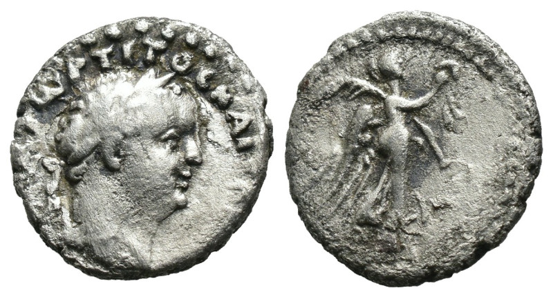 (Silver, 1.38g 15mm)

Titus AR Hemidrachm of Caesarea, Cappadocia. AD 79-81.
...