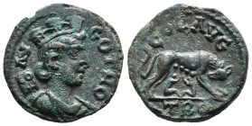 (Bronze, 5.55g 20mm)

TROAS. Alexandreia. Pseudo-autonomous.

Time of Gallienus (260-268). Ae.

Obv: ALEX TRO.