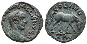 (Bronze, 4.88g 20mm)

TROAS. Alexandria. Trebonianus Gallus (251-253). Ae.