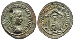 (Bronze, 12.28g 26mm)

MESOPOTAMIA, Nisibis. Philip II. 247-249 AD. AE