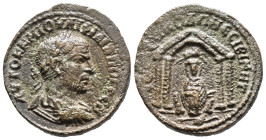 (Bronze, 9.95g 24mm)

MESOPOTAMIA, Nisibis. Philip II. 247-249 AD. AE