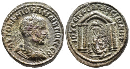 (Bronze, 13.99g 24mm)

MESOPOTAMIA, Nisibis. Philip II. 247-249 AD. AE