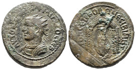 (Bronze, 12.66g 25mm)

MESOPOTAMIA, Nisibis. Philip II. 247-249 AD. AE