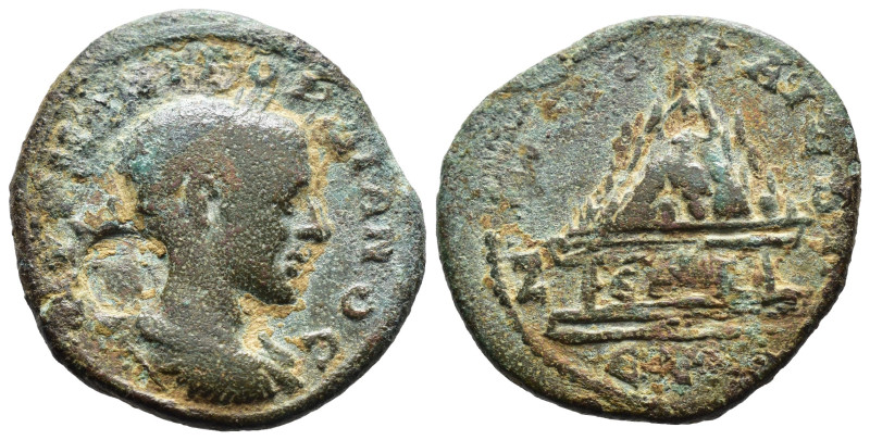 (Bronze, 9.22g 26mm)

Kappadokien. Kaisareia (Caesarea). Gordianus III. (238 -...