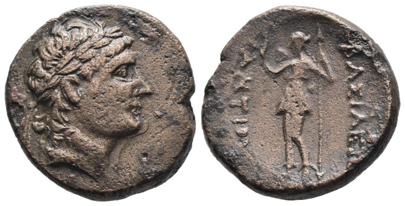 (Bronze, 12.10g 22mm)

SELEUKID KINGS OF SYRIA. Antiochos III 'the Great', 223...