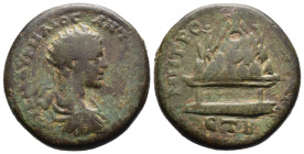 (Bronze, 13.49g 27mm)

Cappadocia, Caesarea. Severus Alexander. A.D. 222-235. AE 27