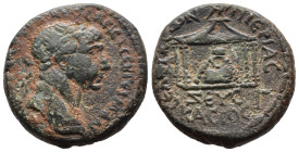 (Bronze, 12.32g 24mm)

SYRIA. Seleucia Pieria.

Traianus (98-117).