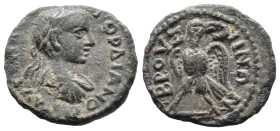 (Bronze, 2.90g 18mm)

Phrygia. Bruzos . Gordian III. AD 238-244. Bronze Æ