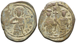 (Bronze, 9.71g 32mm)

BYZANTINE EMPIRE.

Constantine X. 1059-1067. Æ follis