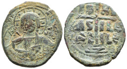 (Bronze, 9.14g 26mm)

BYZANTINE EMPIRE

Time of Romanus III Argyrus. 1028-1034