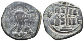 (Bronze, 9.75g 29mm)

BYZANTINE EMPIRE

Time of Romanus III Argyrus. 1028-1034