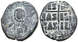 (Bronze, 11.01g 28mm)

BYZANTINE EMPIRE

Time of Romanus III Argyrus. 1028-1034