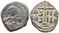 (Bronze, 10.09g 29mm)

BYZANTINE EMPIRE

Time of Romanus III Argyrus. 1028-1034