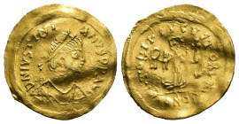 (GOLD, 1.53g 17mm)

BYZANTINE EMPIRE. Justin II, 565-578 AD. Gold Tremissis