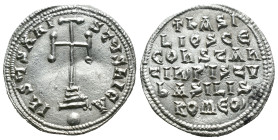 (Silver, 2.94g 23mm)

BYZANTINE EMPIRE

Basilius I. (867 - 886 n. Chr.).