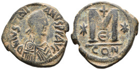 (Bronze, 16.27g 30mm)

BYZANTINE EMPIRE

Justinian I. AD 527-565.