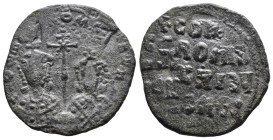 (Bronze, 5.13g 25mm)

BYZANTINE EMPIRE

Constantine VII Porphyrogenitus, with Zoe. 913-959. Æ Follis