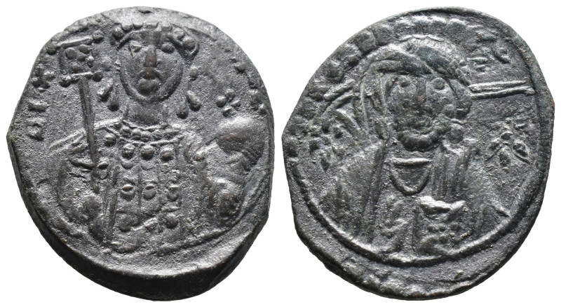 (Bronze, 7.18g 26mm)

BYZANTINE EMPIRE

MICHAEL VII DUCAS, 1071-1079. Follis...