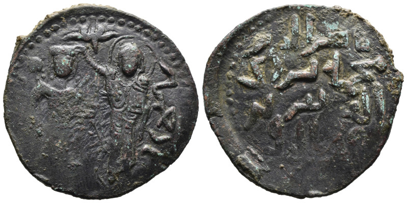 (Bronze, 11.94g 34mm)

DANISHMENDIDS. Nasir al-Din Muhammad (AH 557-565 and 57...