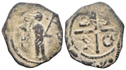 (Bronze, 1.74g 22mm)

Crusaders, Antioch. Tancred (Regent, 1101-03, 1104-12). Æ Follis