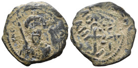 (Bronze, 3.12g 21mm)

Crusaders, Antioch. Tancred (Regent, 1101-03, 1104-12). Æ Follis