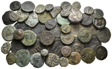 (Bronze, 50 pieces - 346.55 gr - Silver, 5 pieces- 10.86 gr)

Sold as seen.