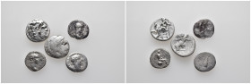 (Silver, 5 Pieces - 10.87gr)

Sold as seen.