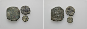 (Bronze, 2 Pieces - 14.24 gr)

Sold as seen.