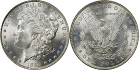 1884 Morgan Silver Dollar. MS-65 (PCGS). OGH Generation 3.1.
PCGS# 7150. NGC ID: 254L.

Estimate: $0.00- $0.00