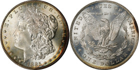 1885 Morgan Silver Dollar. MS-64 (PCGS). CAC. OGH Generation 1.2.
PCGS# 7158. NGC ID: 254R.

Estimate: $0.00- $0.00