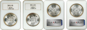 Lot of (2) 1885-O Morgan Silver Dollars. MS-64 (NGC). OH Generation 4.0.
PCGS# 7162. NGC ID: 254T.

Estimate: $0.00- $0.00