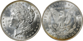 1904-O Morgan Silver Dollar. MS-63 (PCGS). OGH Generation 1.2.
PCGS# 7292. NGC ID: 256V.

Estimate: $0.00- $0.00