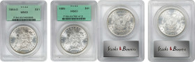 Lot of (2) 1880s Morgan Silver Dollars. MS-63 (PCGS). OGH Generation 3.1.
Included are: 1884-O; and 1885.

Estimate: $0.00- $0.00