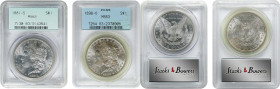 Lot of (2) 19th Century Morgan Silver Dollars. MS-63 (PCGS). OGH.
Included are: 1881-S, Generation 2.1; and 1898-O, Generation 3.0.

Estimate: $0.0...